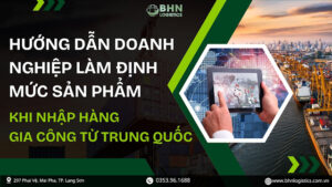 hướng dẫn làm định mức sản phẩm khi nhập hàng gia công