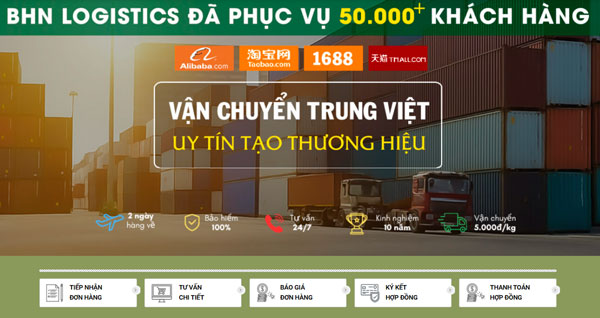 giá dịch vụ nhập hàng Trung Quốc chính ngạch