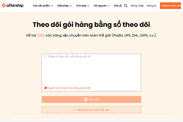 Theo dõi hành trình đơn hàng