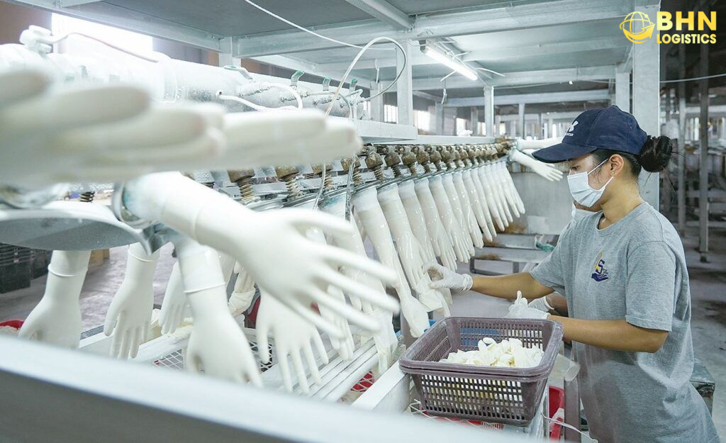 Đóng kiện đảm bảo an toàn khi vận chuyển chính ngạch dây chuyền sản xuất