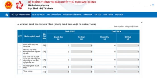 Hộ kinh doanh chuyển sang kê khai thuế theo doanh thu thực tế
