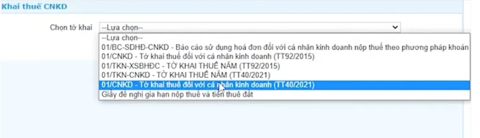 Hộ kinh doanh chuyển sang kê khai thuế theo doanh thu thực tế