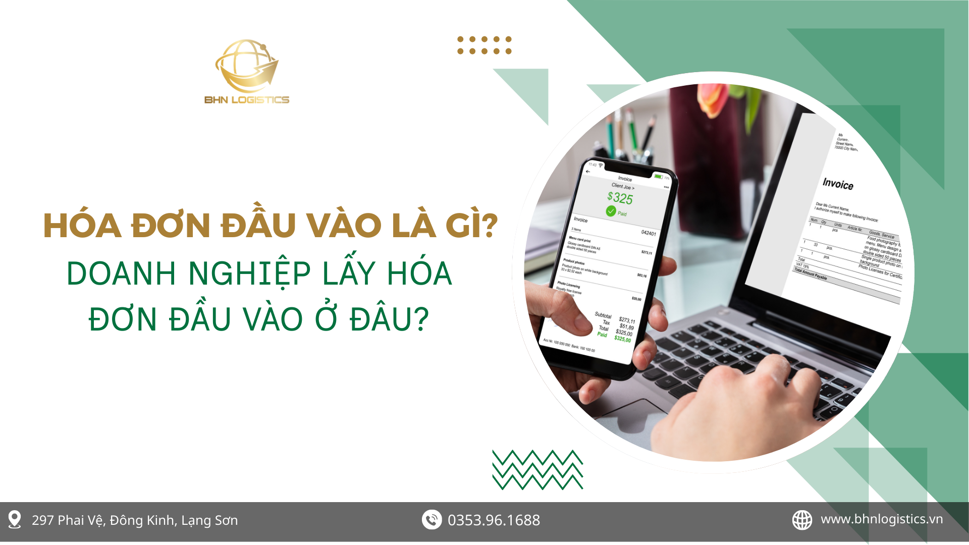 Hóa đơn đầu vào là nền tảng pháp lý khi nhập hàng Trung Quốc chính ngạch