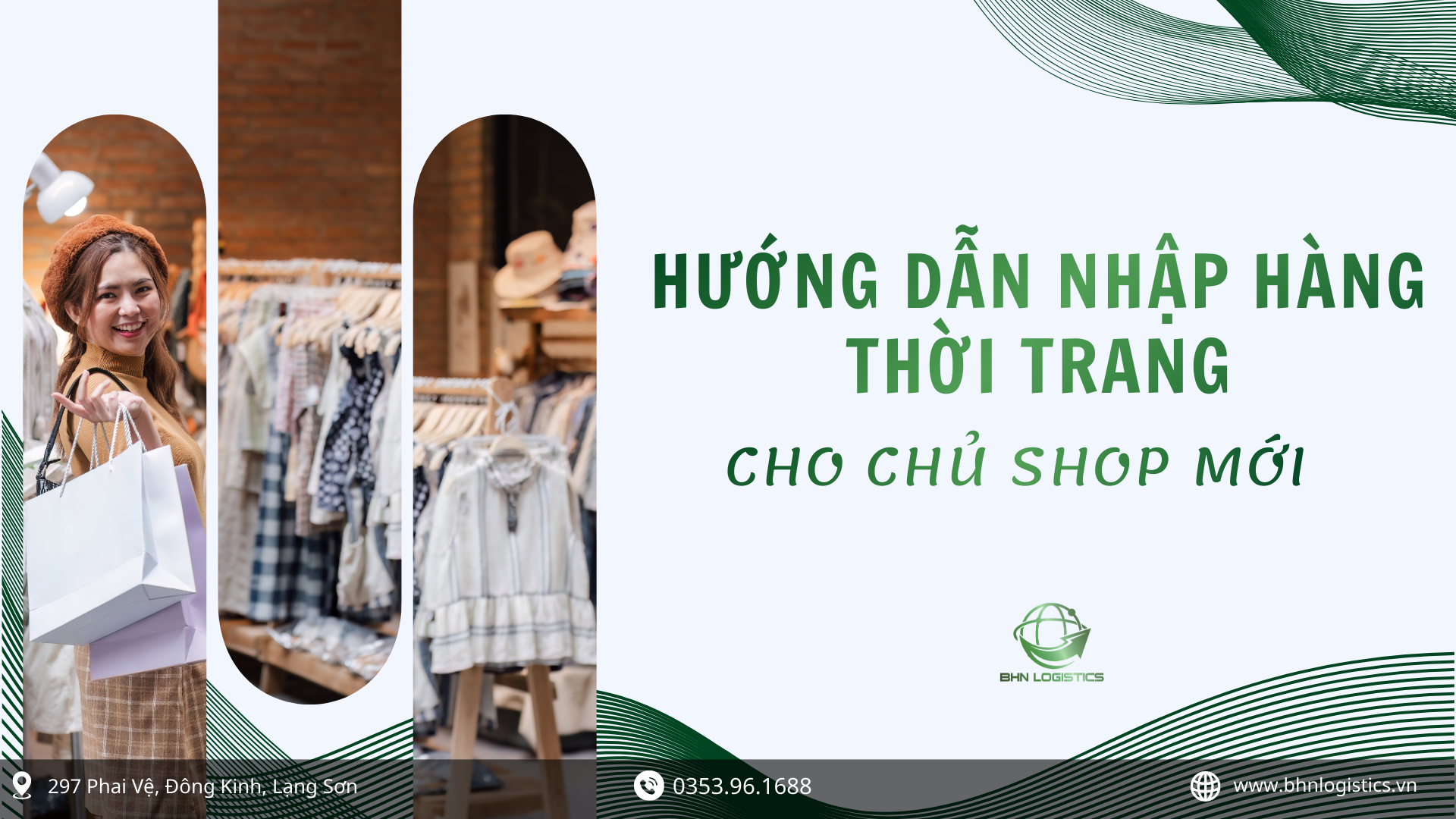 Nhập hàng Trung Quốc chính ngạch mặt hàng thời trang cho chủ shop