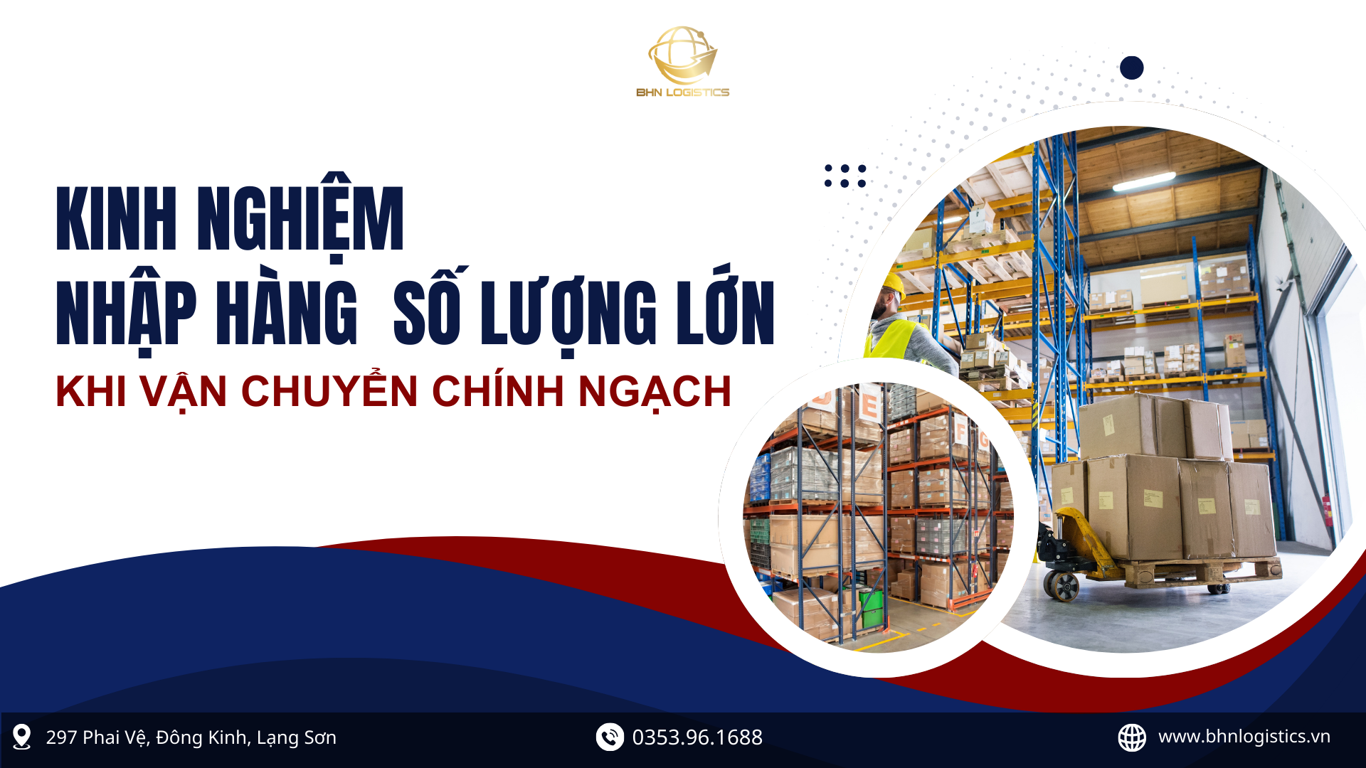 Nhập hàng Trung Quốc số lượng lớn cần chuẩn bị đầy đủ hồ sơ và phương án vận chuyển