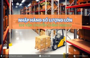 Nhập hàng Trung Quốc chính ngạch giúp doanh nghiệp vận hành ổn định lâu dài
