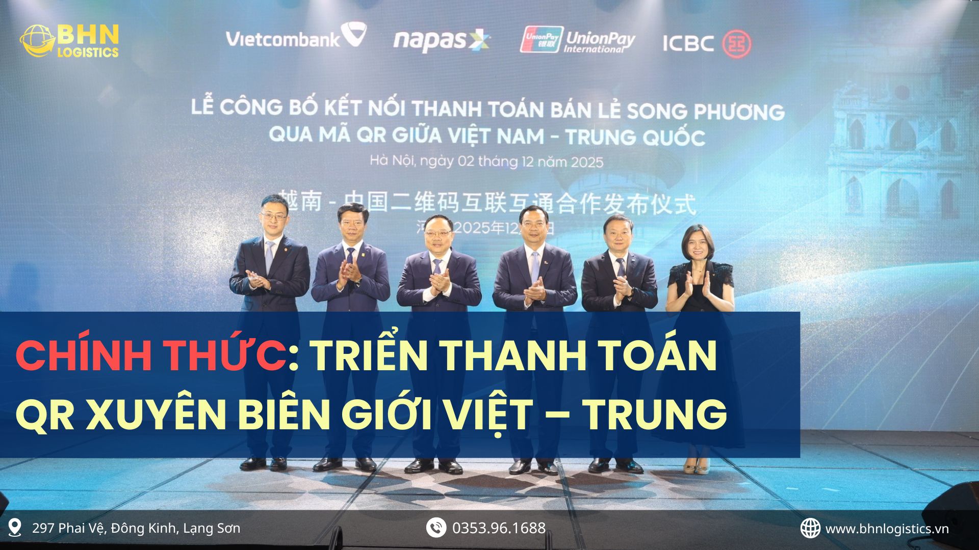 Phát biểu tại lễ công bố QR Việt – Trung