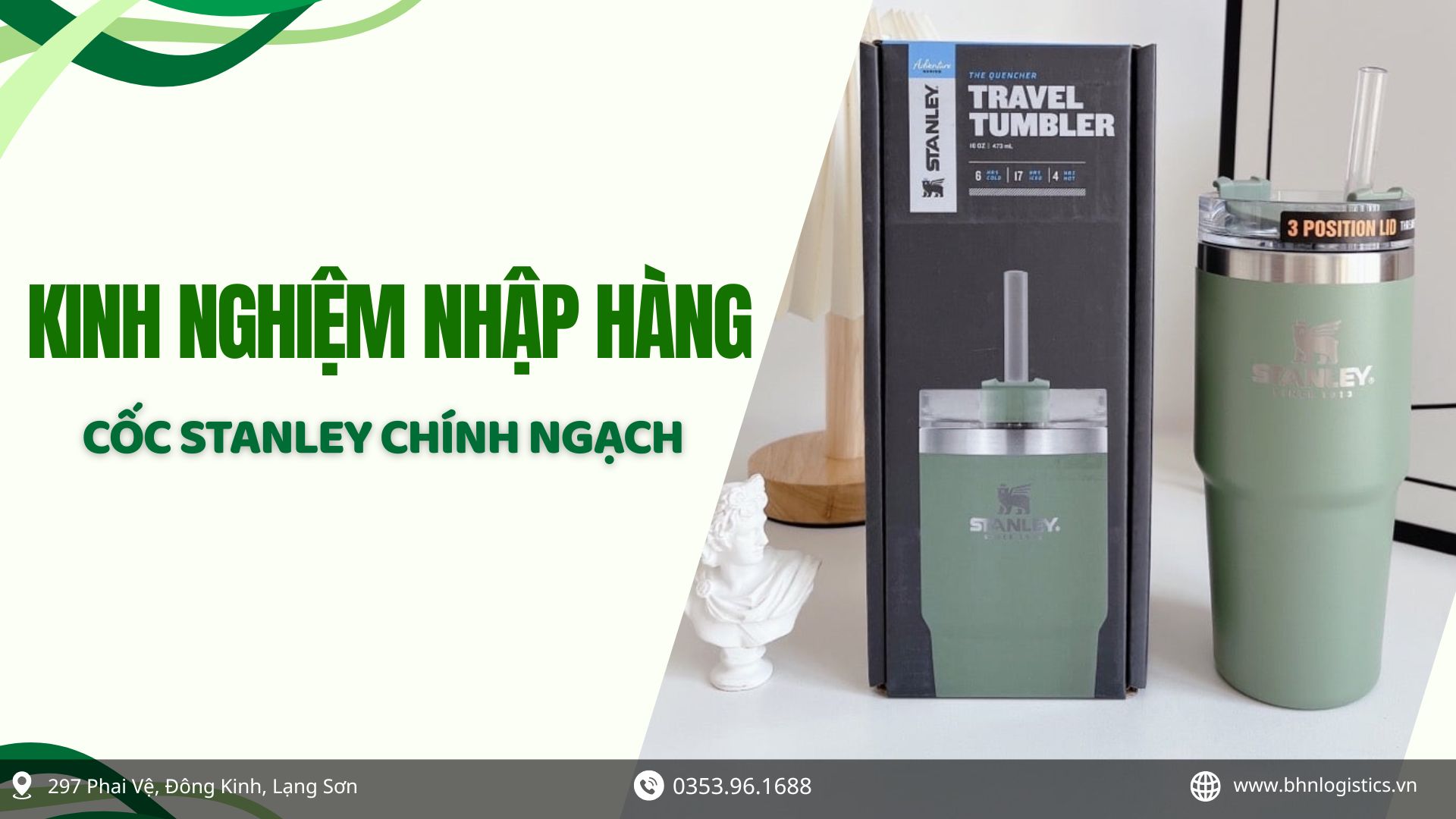 Nhập hàng Trung Quốc chính ngạch cốc Stanley