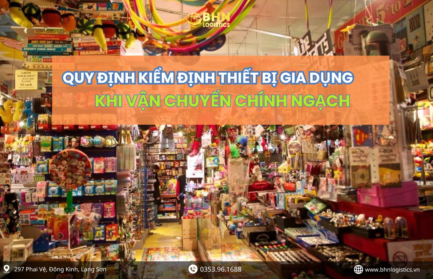 Vận chuyển chính ngạch hàng gia dụng điện từ Trung Quốc