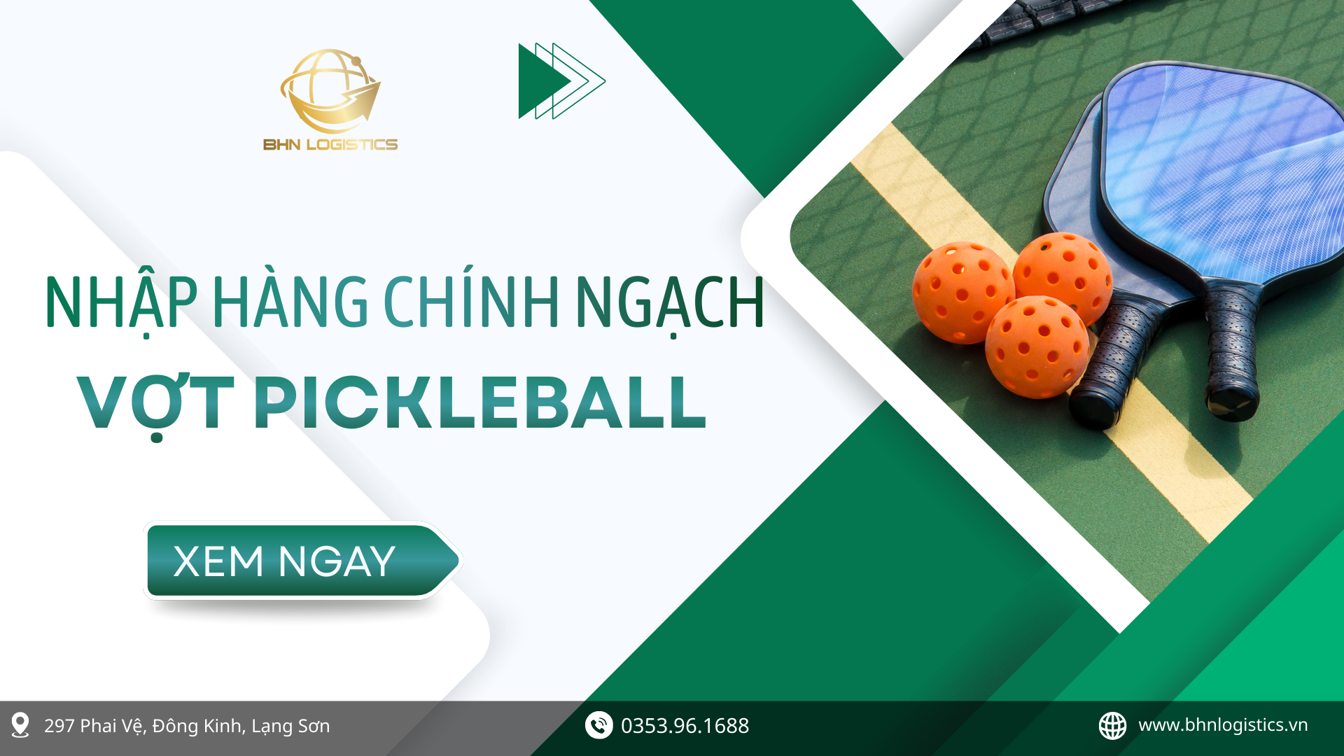 Nhập hàng Trung Quốc vợt pickleball cho kinh doanh thể thao