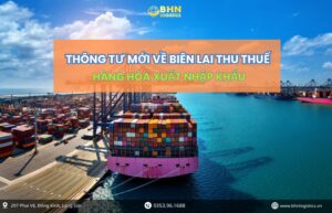 Thông tư biên lai thu thuế xuất nhập khẩu áp dụng cho phí và lệ phí hải quan