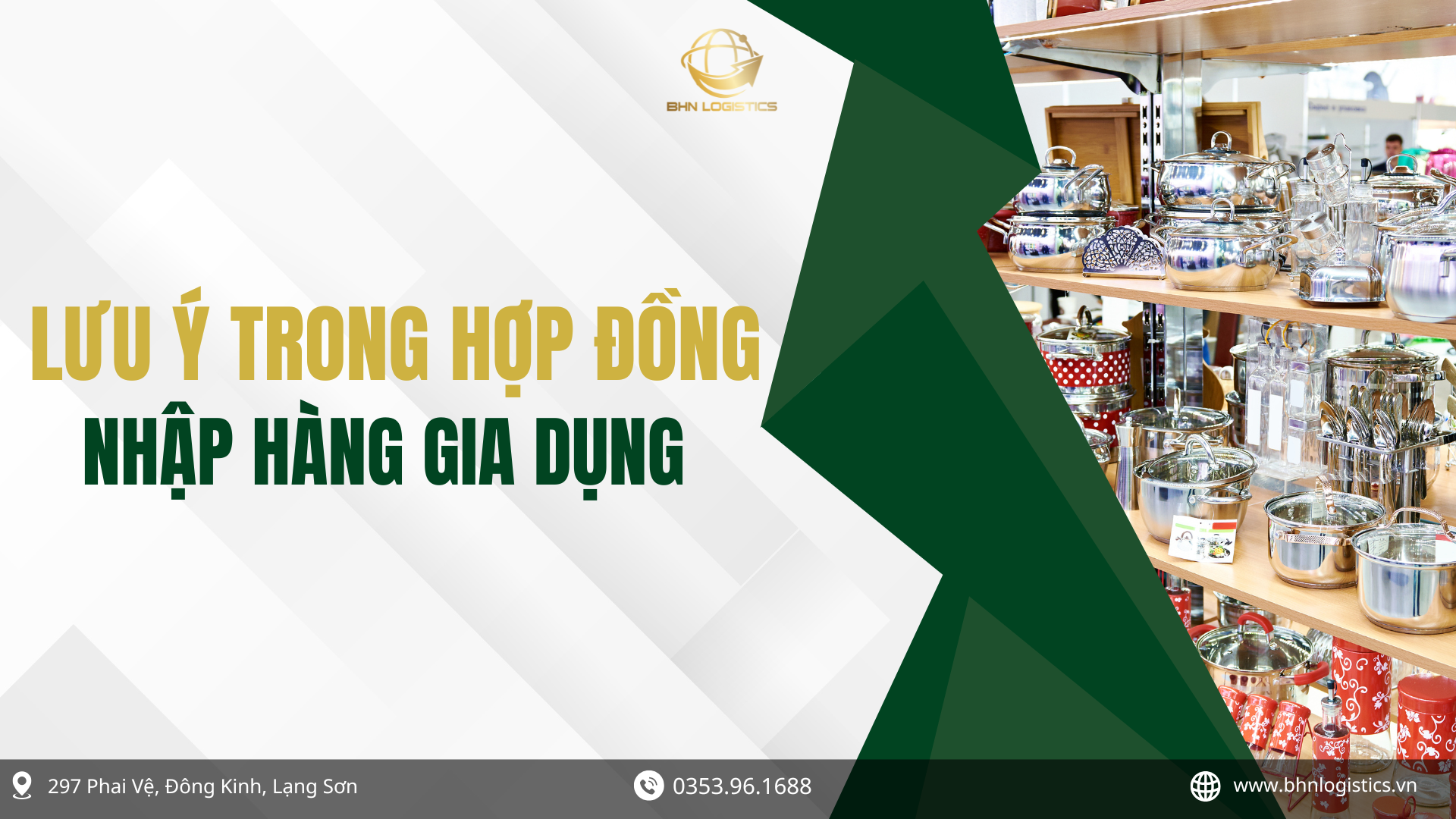 ợp đồng nhập hàng Trung Quốc chính ngạch trong hoạt động nhập khẩu hàng gia dụng
