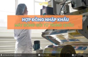 Vận chuyển chính ngạch giúp nhập hàng Trung Quốc máy đóng gói ổn định