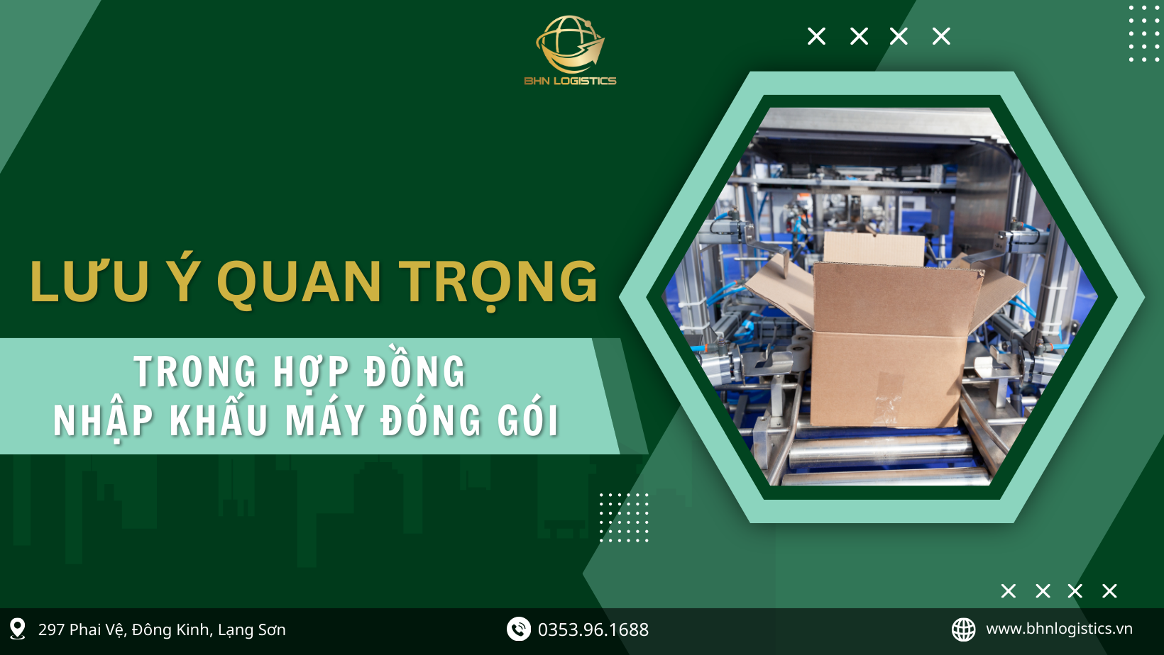 Nhập hàng Trung Quốc máy đóng gói cần hợp đồng kỹ thuật rõ ràng