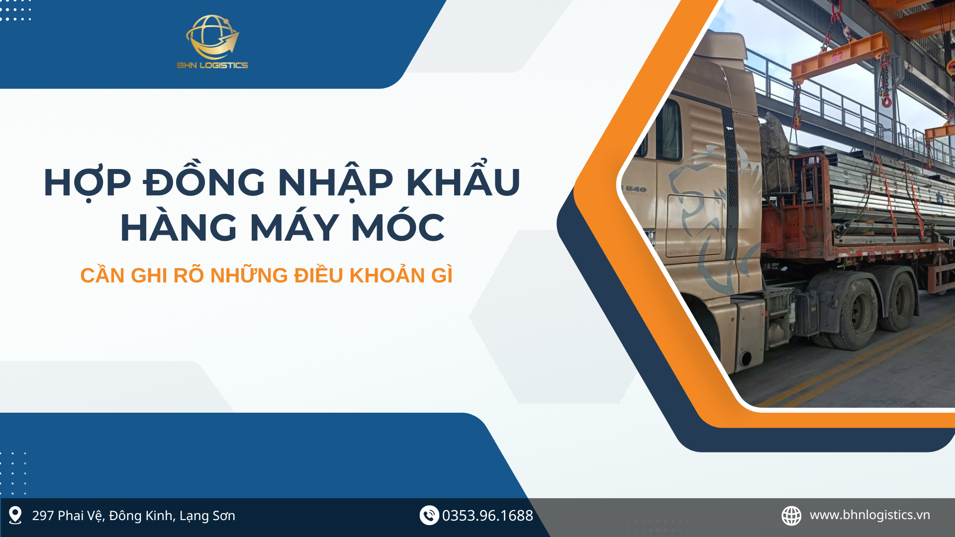 Hợp đồng rõ ràng giúp nhập hàng Trung Quốc máy móc an toàn