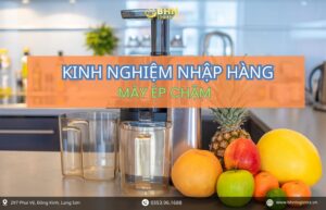 Nhập hàng Trung Quốc chính ngạch máy ép chậm phục vụ kinh doanh