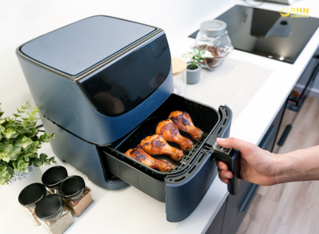Giải pháp vận chuyển chính ngạch cho nồi chiên không dầu nhập khẩu
