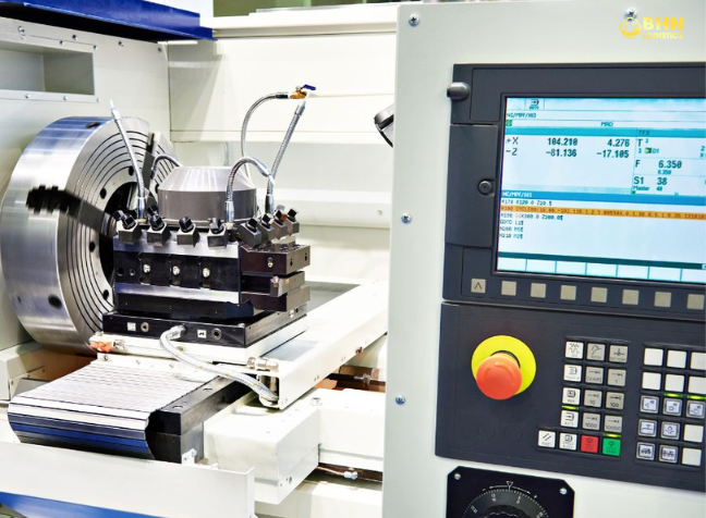 Vận chuyển chính ngạch giúp nhập hàng Trung Quốc máy CNC ổn định