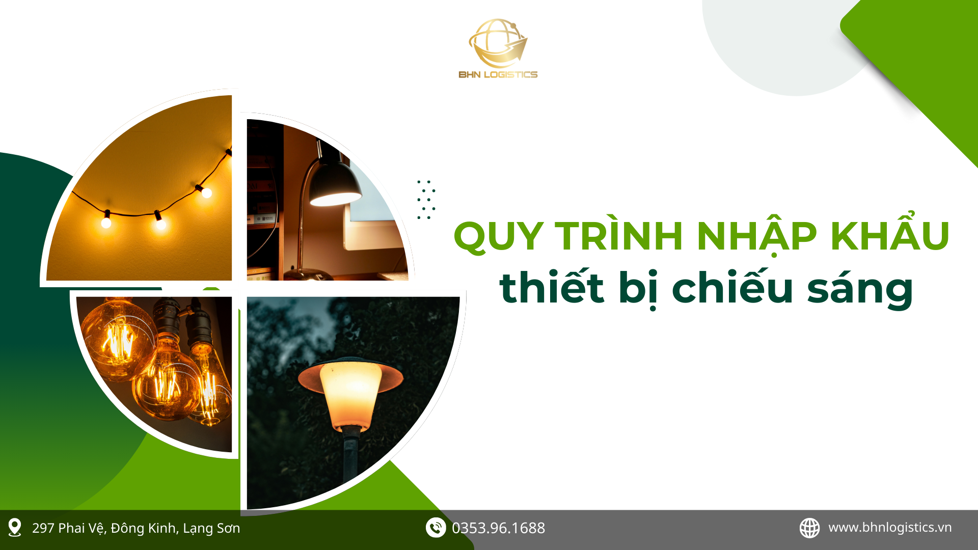 Nhập hàng Trung Quốc chính ngạch thiết bị chiếu sáng