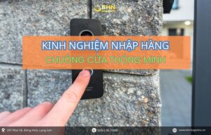 Nhập hàng Trung Quốc chuông cửa thông minh chính ngạch cho nhà ở và văn phòng