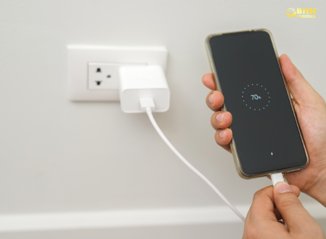 Đóng gói khi nhập hàng Trung Quốc adapter nguồn chính ngạch