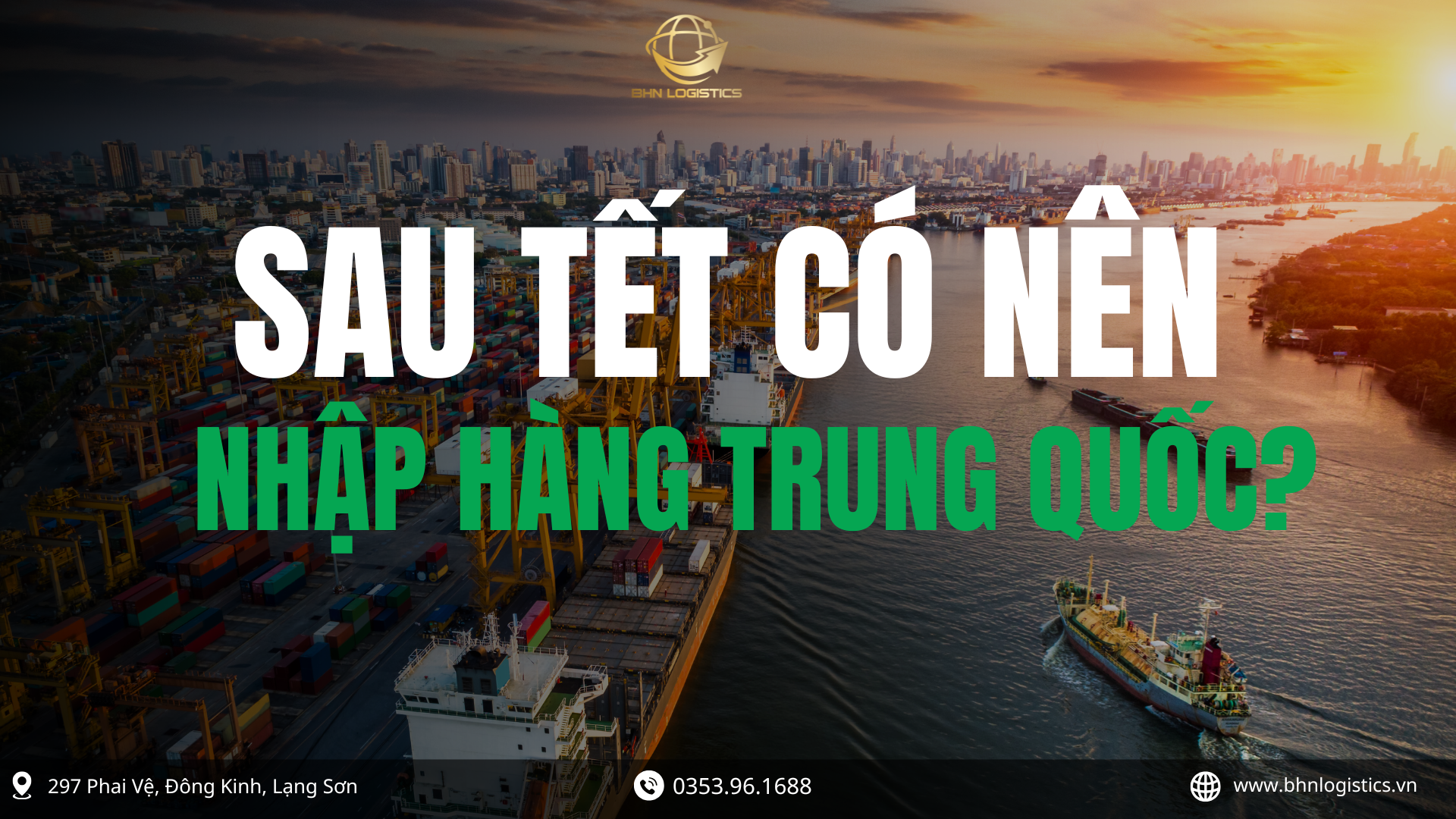 Nhập hàng Trung Quốc qua tuyến vận chuyển Trung Việt