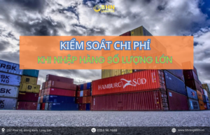 Ghép container giúp kiểm soát chi phí nhập hàng Trung Quốc chính ngạch
