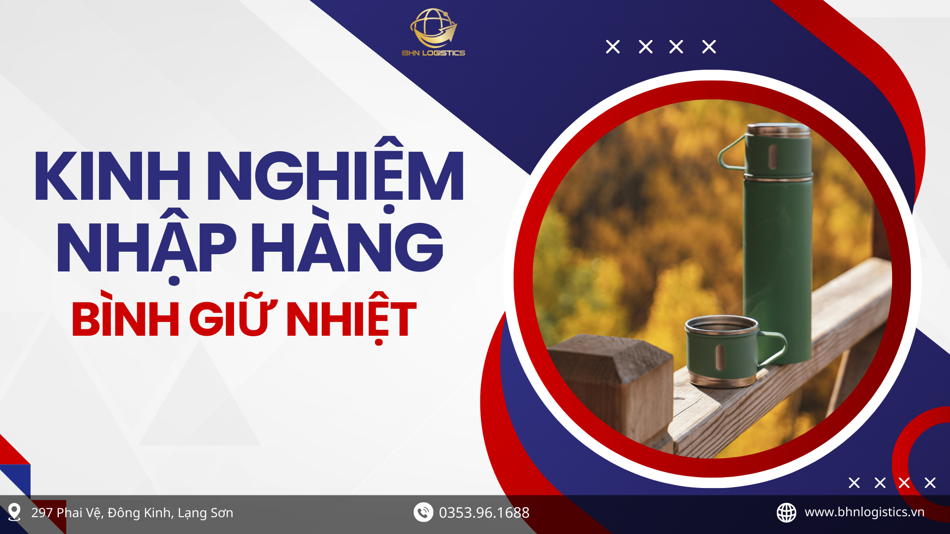 Nhập hàng Trung Quốc bình giữ nhiệt chính ngạch với nhiều mẫu mã
