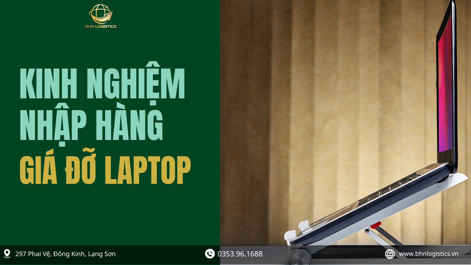 Kinh nghiệm nhập hàng Trung Quốc giá đỡ laptop chính ngạch