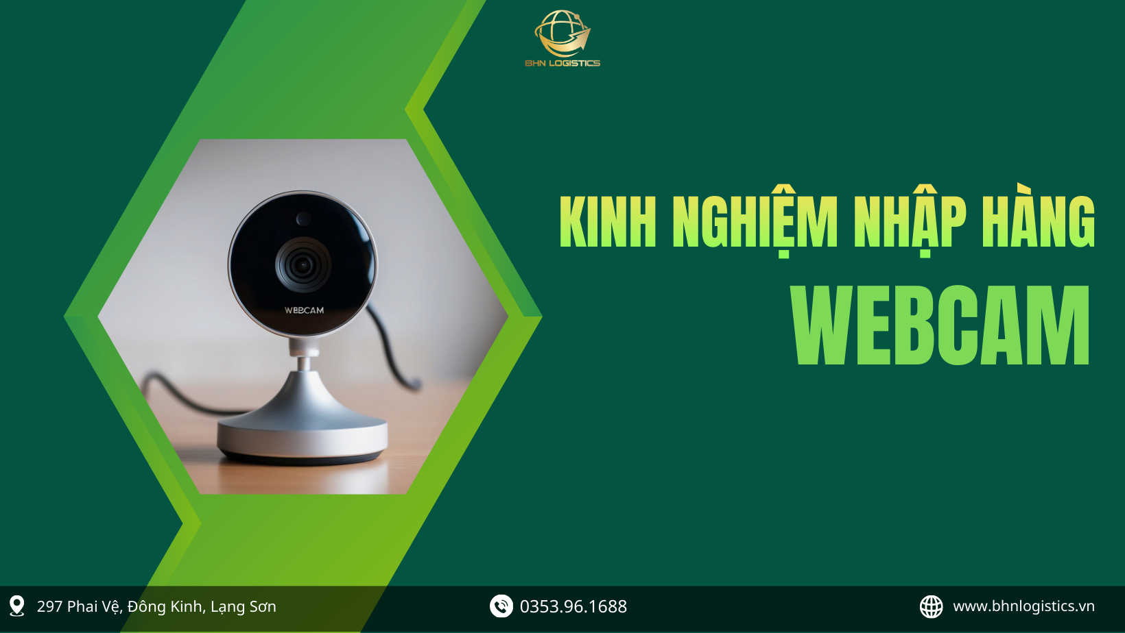 Nhập hàng Trung Quốc chính ngạch webcam