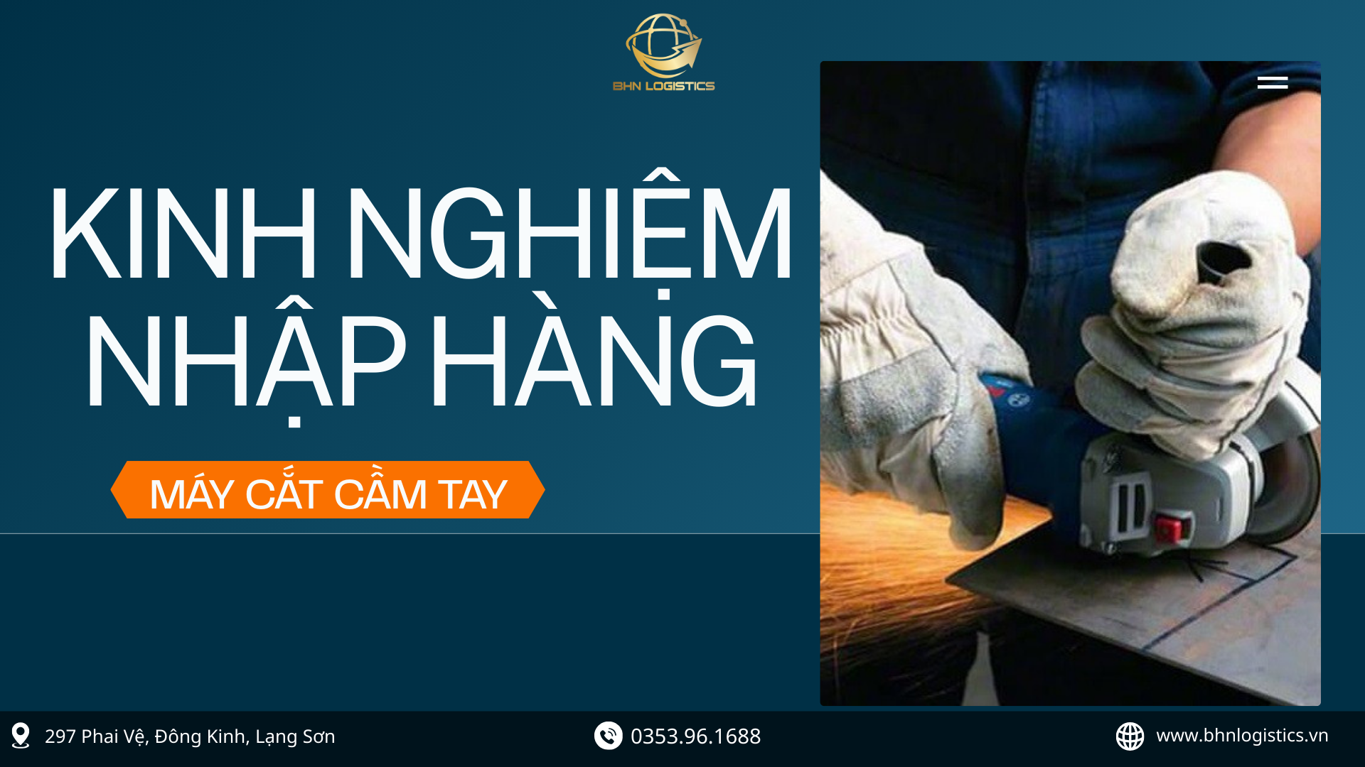 Nhập hàng Trung Quốc máy cắt cầm tay tại xưởng sản xuất