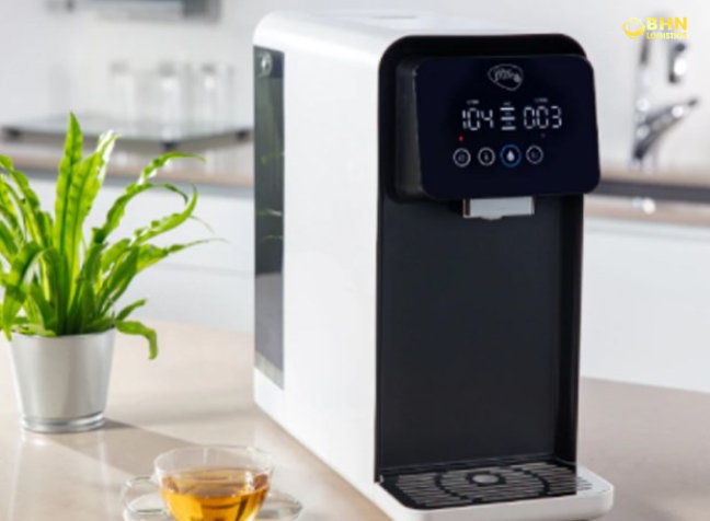 Đóng gói hàng khi nhập hàng Trung Quốc máy lọc nước để bàn chính ngạch