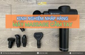 Nhập hàng Trung Quốc máy massage cầm tay chính ngạch đa dạng mẫu mã