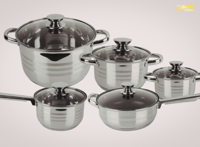 Nguồn cung lớn khi nhập hàng Trung Quốc nồi inox chính ngạch