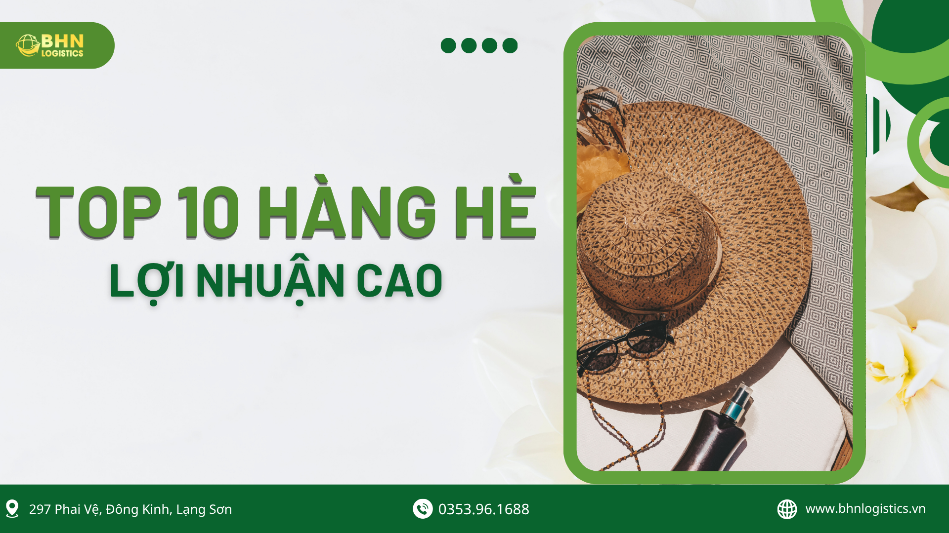 Top 10 mặt hàng hè nhập hàng Trung Quốc chính ngạch lợi nhuận cao