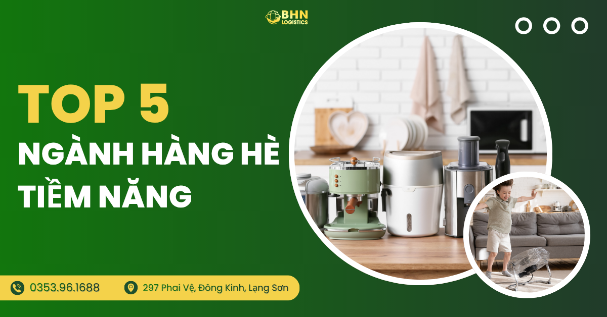 Ngành hàng hè nhập hàng Trung Quốc chính ngạch