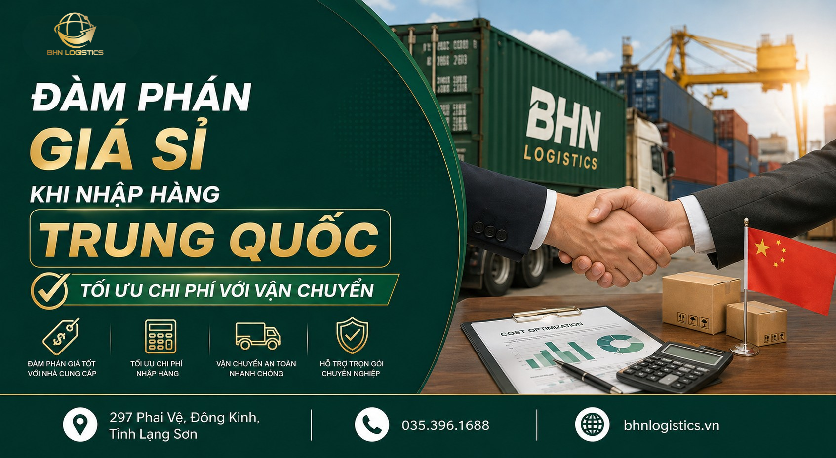 Đàm phán giá sỉ khi nhập hàng Trung Quốc để tối ưu chi phí