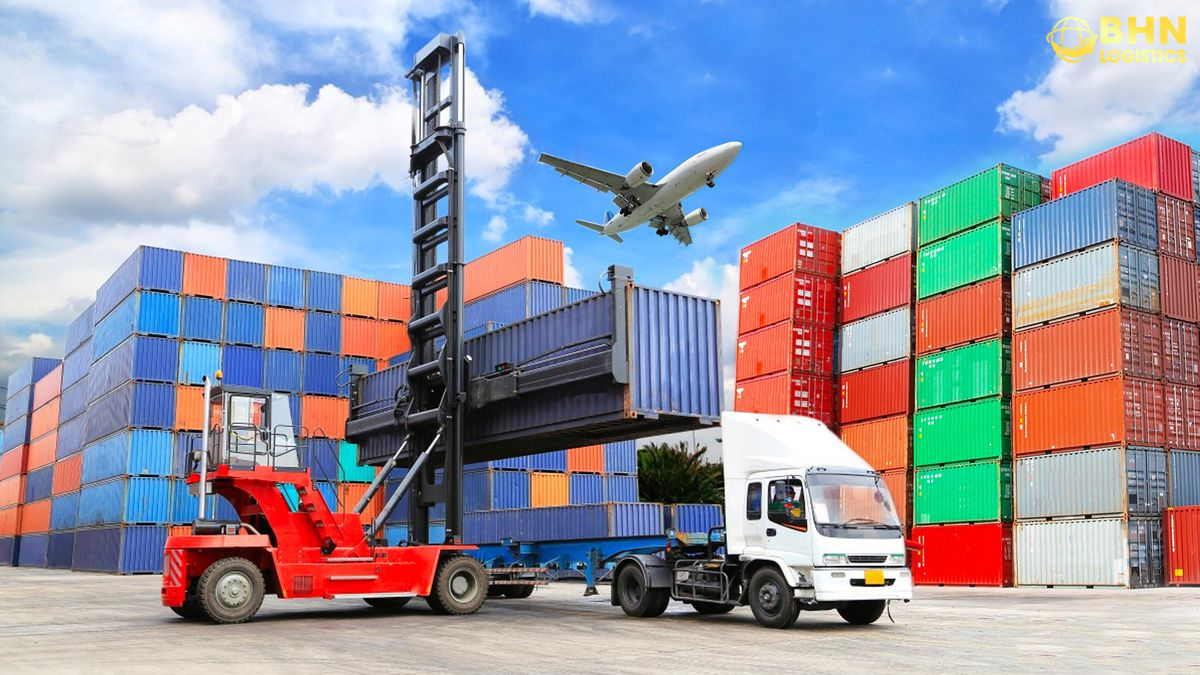 Ghép container khi vận chuyển nhập hàng Trung Quốc