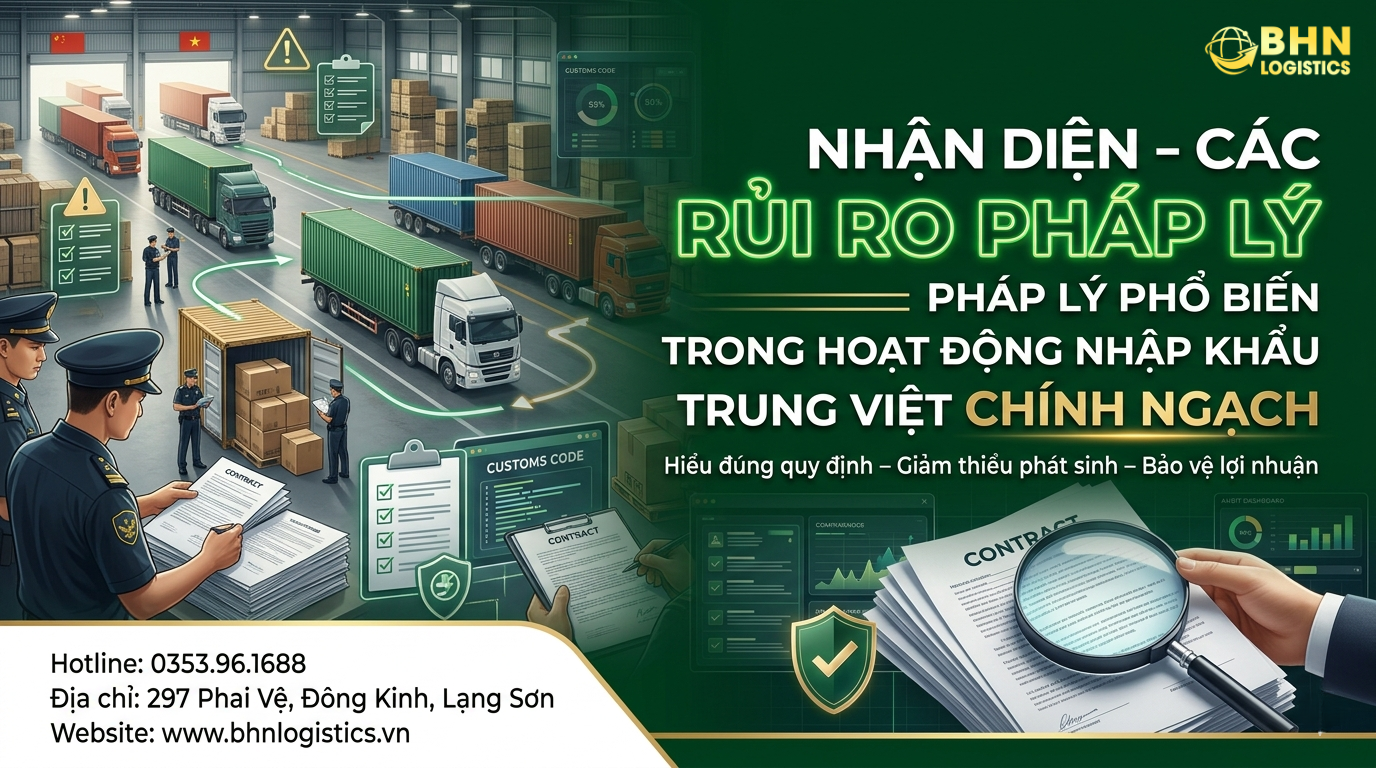 Kiểm tra chứng từ khi nhập hàng Trung Quốc chính ngạch