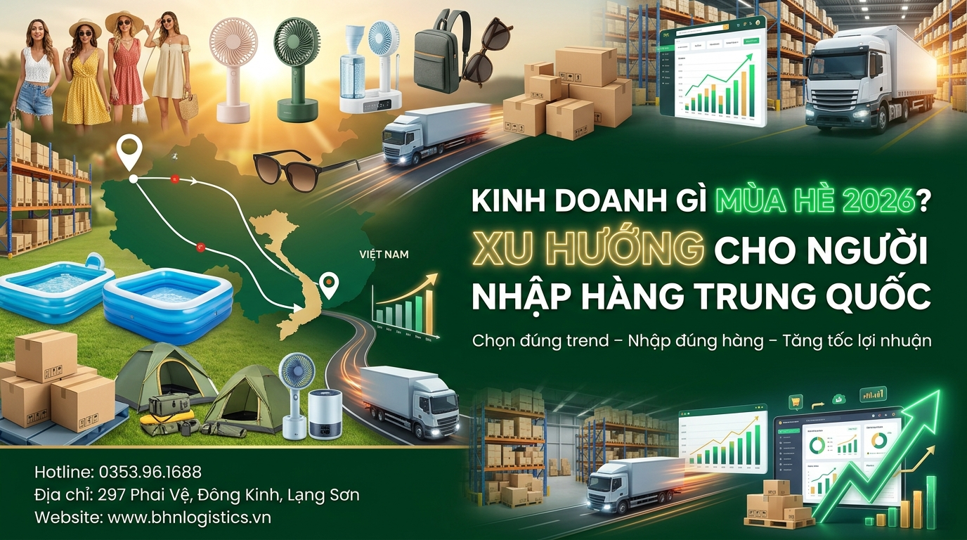 Xu hướng nhập hàng Trung Quốc thời trang mùa hè 2026