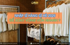 Nhập hàng Trung Việt chính ngạch thời trang nội địa Trung