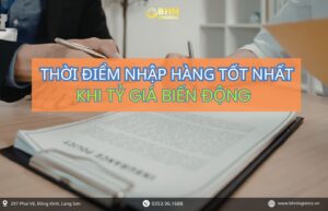 Thời điểm nhập hàng Trung Quốc khi tỷ giá giảm tối ưu giá vốn