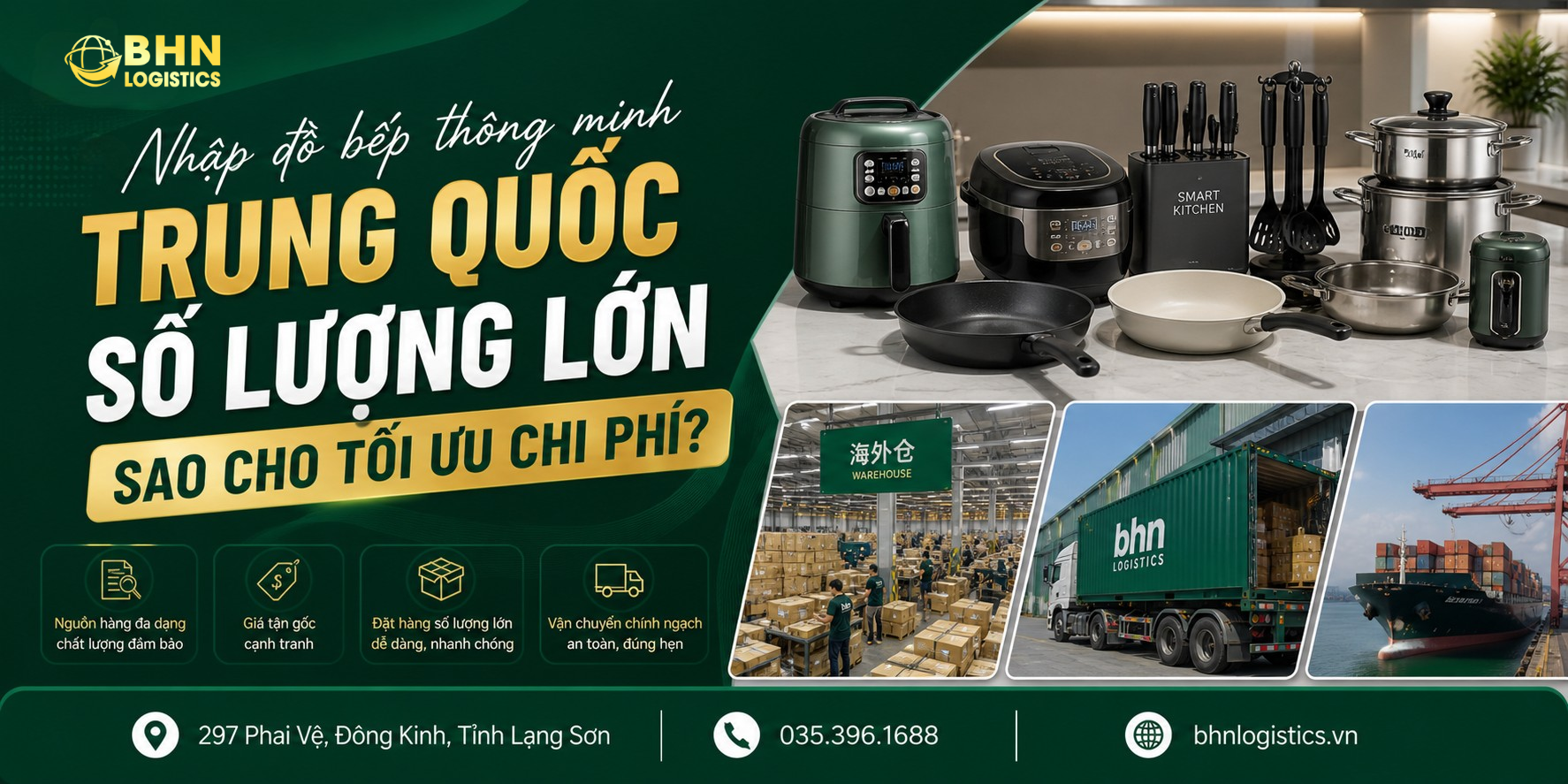 Nhập hàng Trung Quốc đồ bếp thông minh