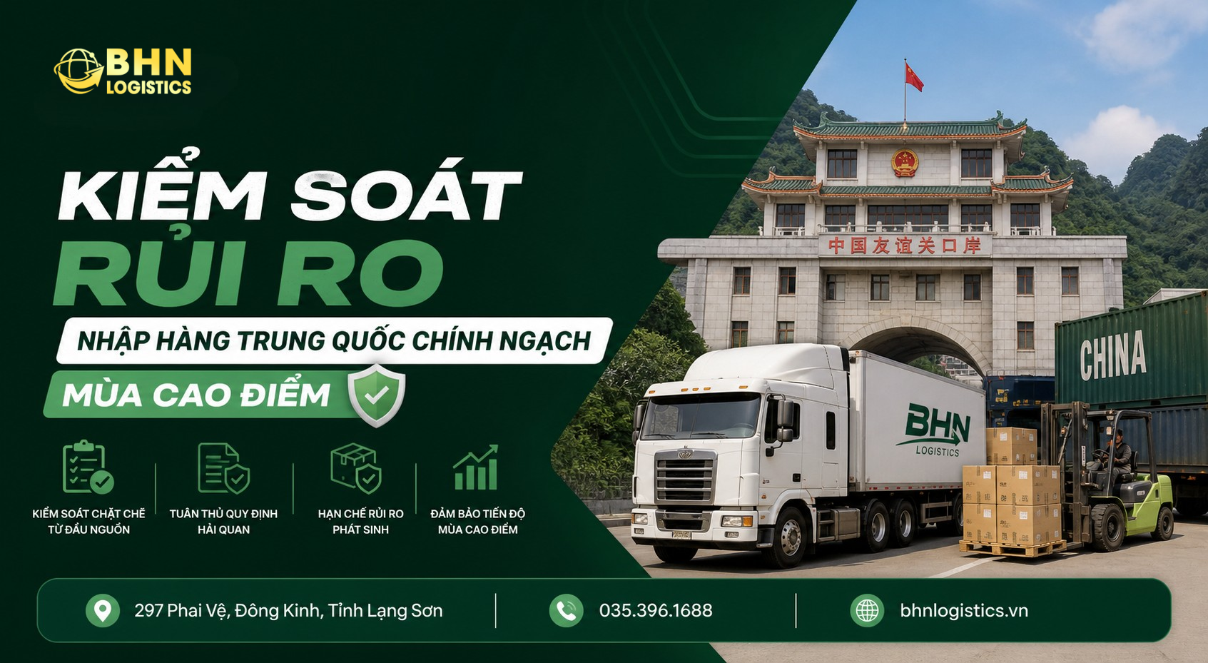 Nhập hàng Trung Quốc mùa cao điểm