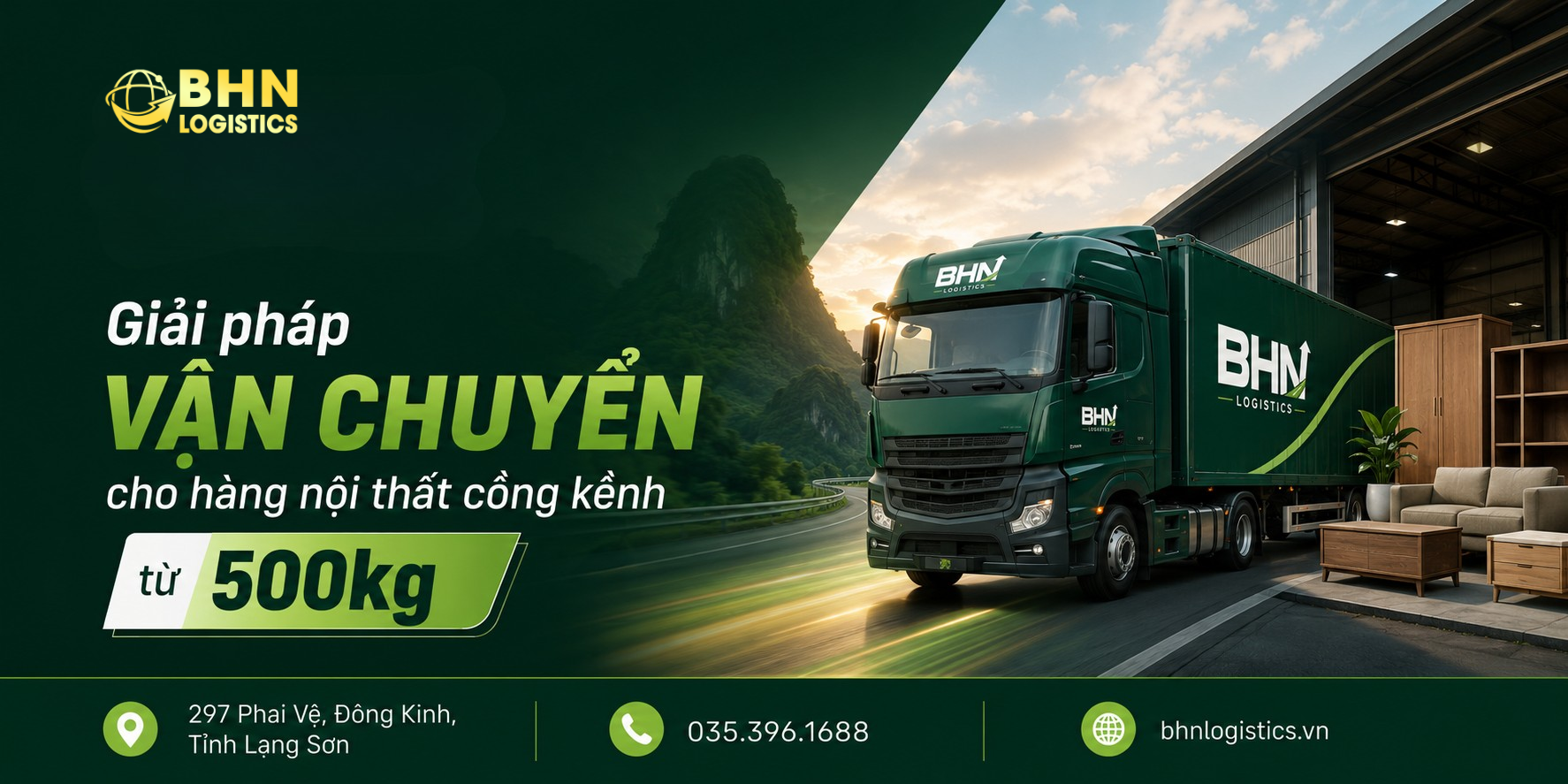 Vận chuyển Trung Việt hàng nội thất sofa số lượng lớn an toàn