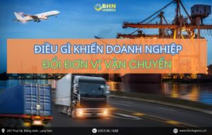 Ghép container trong vận chuyển Trung Việt chính ngạch