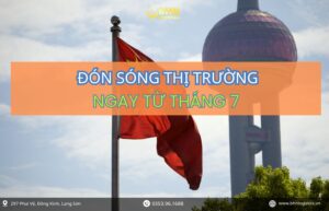 Ghép container khi vận chuyển hàng nhập hàng Trung Quốc chính ngạch