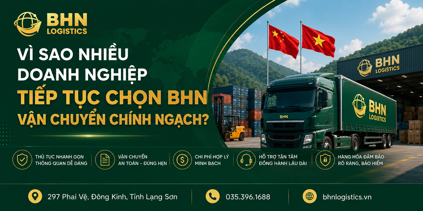Vì sao doanh nghiệp tiếp tục chọn vận chuyển chính ngạch tại BHN