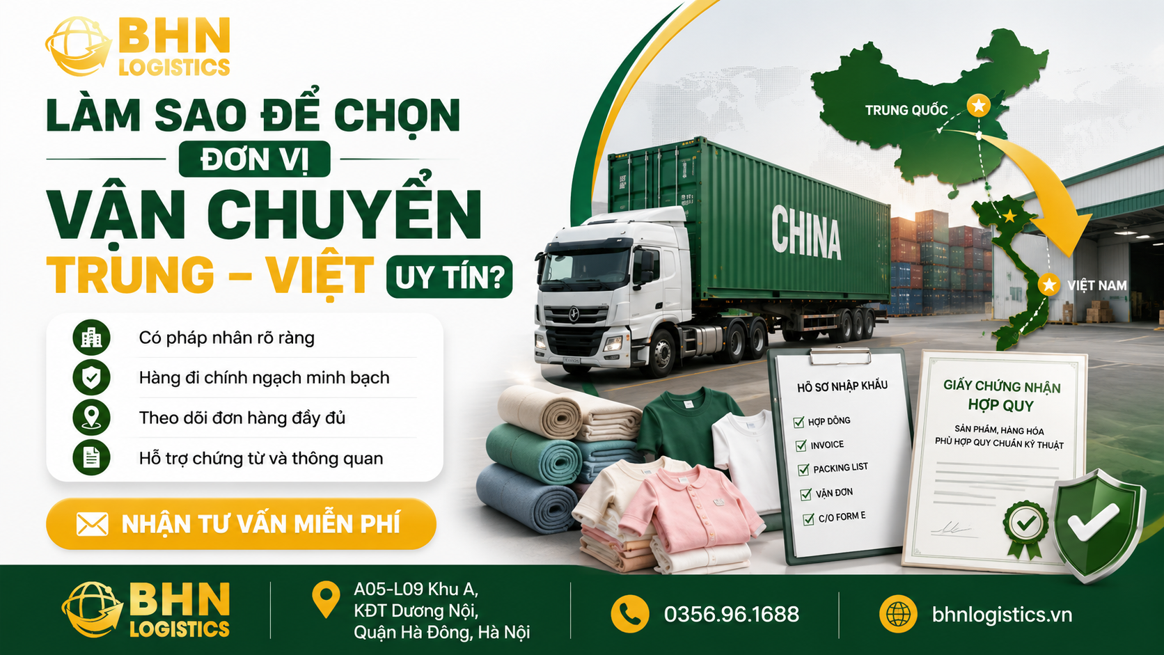 Làm sao để chọn đơn vị vận chuyển Trung Việt uy tín?