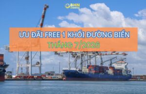 Nhập hàng Trung Quốc hiệu quả cùng BHN Logistics đường biển